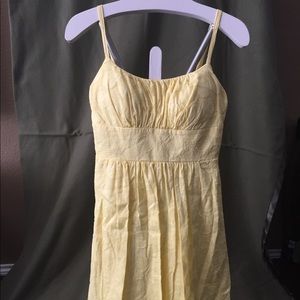 B. Smart Yellow summer dress. Size Small